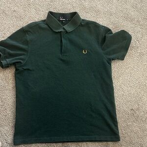 Fred Perry Dark Green Polo Shirt size M